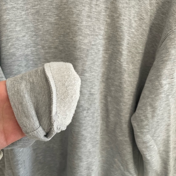 Hanes heather grey pullover - Picture 3 of 3